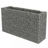 horganyzott acél gabion magaságyás 180 x 50 x 100 cm