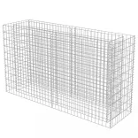 horganyzott acél gabion magaságyás 180 x 50 x 100 cm