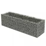 horganyzott acél gabion magaságyás 180 x 50 x 50 cm