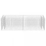 horganyzott acél gabion magaságyás 180 x 50 x 50 cm