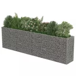 horganyzott acél gabion magaságyás 360 x 50 x 100 cm