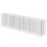 horganyzott acél gabion magaságyás 360 x 50 x 100 cm