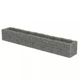 horganyzott acél gabion magaságyás 360 x 50 x 50 cm