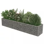 horganyzott acél gabion magaságyás 270 x 50 x 50 cm