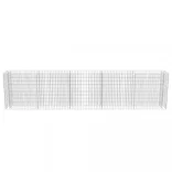 horganyzott acél gabion magaságyás 450 x 50 x 100 cm