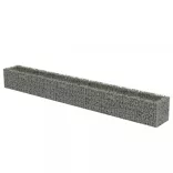 horganyzott acél gabion magaságyás 450 x 50 x 50 cm