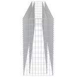 horganyzott acél gabion magaságyás 540 x 50 x 100 cm