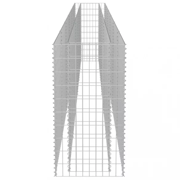 horganyzott acél gabion magaságyás 540 x 50 x 100 cm