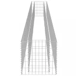 horganyzott acél gabion magaságyás 540 x 50 x 50 cm