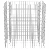 horganyzott acél gabion magaságyás 90 x 50 x 100 cm