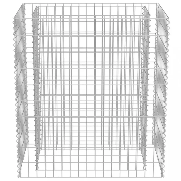 horganyzott acél gabion magaságyás 90 x 50 x 100 cm