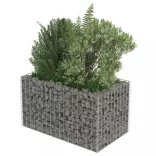 horganyzott acél gabion magaságyás 90 x 50 x 50 cm