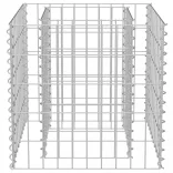 horganyzott acél gabion magaságyás 50 x 50 x 50 cm