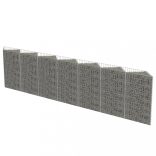 horganyzott acél gabion fal 450 x 30 x 100 cm