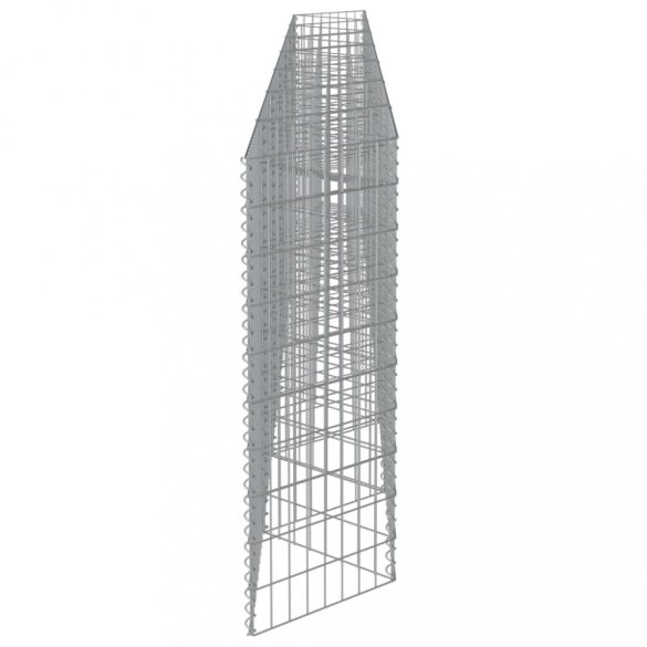 horganyzott acél gabion fal 450 x 30 x 100 cm