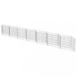 horganyzott acél gabion fal 450 x 30 x 50 cm
