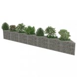 horganyzott acél gabion fal 450 x 30 x 50 cm