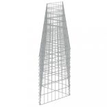 horganyzott acél gabion fal 450 x 30 x 50 cm