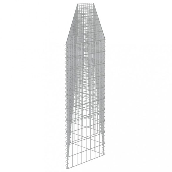 horganyzott acél gabion fal 630 x 30 x 100 cm