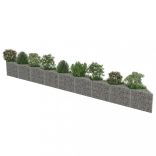 horganyzott acél gabion fal 630 x 30 x 50 cm