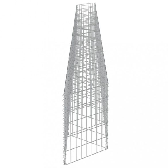 horganyzott acél gabion fal 630 x 30 x 50 cm
