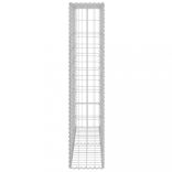 horganyzott acél gabion fal felső zárással 80 x 20 x 100 cm