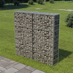   horganyzott acél gabion fal felső zárással 100 x 20 x 100 cm