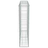 horganyzott acél gabion fal felső zárással 100 x 20 x 100 cm