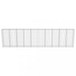 horganyzott acél gabion fal fedéllel 600 x 50 x 150 cm