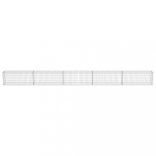 horganyzott acél gabion fal fedéllel 600 x 30 x 50 cm