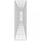 horganyzott acél gabion fal fedéllel 600 x 30 x 100 cm