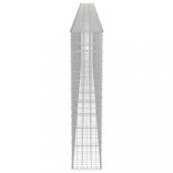 horganyzott acél gabion fal fedéllel 600 x 30 x 150 cm