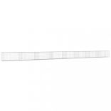 horganyzott acél gabion fal fedéllel 900 x 50 x 50 cm