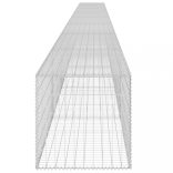 horganyzott acél gabion fal fedéllel 900 x 50 x 50 cm
