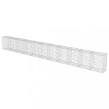 horganyzott acél gabion fal fedéllel 900 x 50 x 100 cm