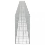 horganyzott acél gabion fal fedéllel 900 x 50 x 100 cm
