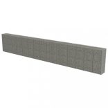 horganyzott acél gabion fal fedéllel 900 x 50 x 150 cm