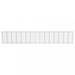 horganyzott acél gabion fal fedéllel 900 x 50 x 150 cm