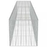 horganyzott acél gabion fal fedéllel 300 x 50 x 50 cm
