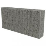 horganyzott acél gabion fal fedéllel 300 x 50 x 150 cm