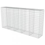 horganyzott acél gabion fal fedéllel 300 x 50 x 150 cm