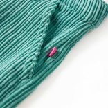 Mentazöld kordbársony gyereknadrág 92