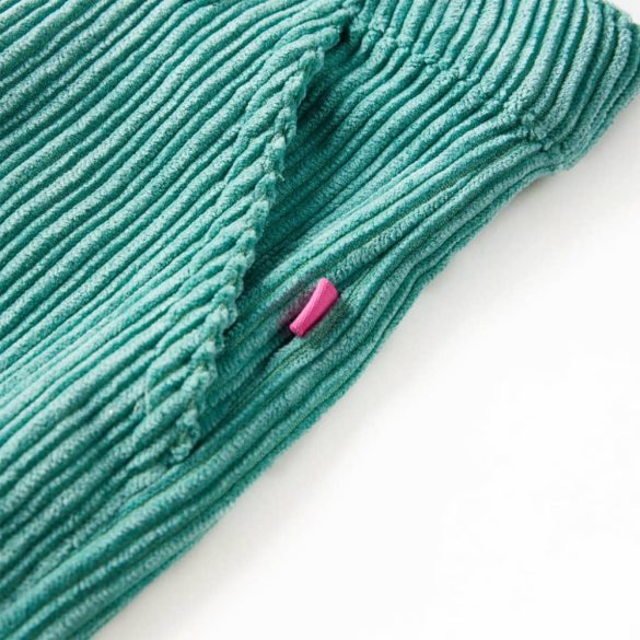 Mentazöld kordbársony gyereknadrág 92