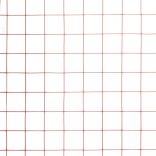 piros PVC-bevonatú acél csirkeháló drótkerítés 25 x 0,5 m