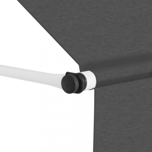 kézzel feltekerhető antracit napellenző 150 cm
