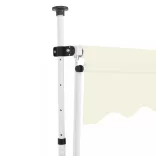 kézzel feltekerhető napellenző krém, 150 cm