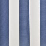 kék és fehér vászon napellenző tető 5 x 3 m