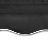 antracitszürke vászon napellenző tető 3 x 2,5 m