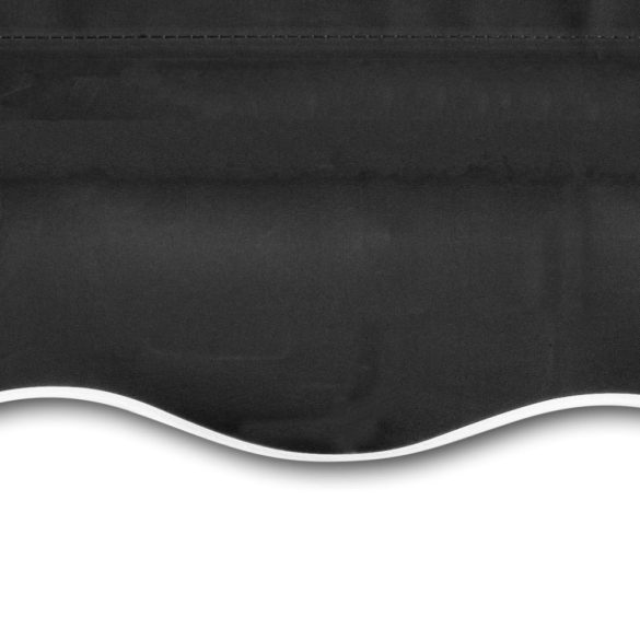 antracitszürke vászon napellenző tető 3 x 2,5 m