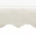 krémszínű szabadon álló napellenző 3 x 3 m